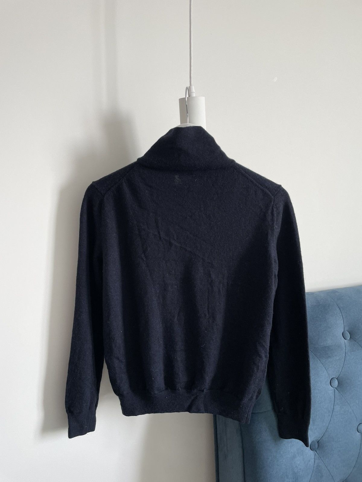 A.P.C. A.P.C. Rue Madame Paris Sweater Laine Wool Dark Blue Size US S / EU 44-46 / 1 - 3 Thumbnail