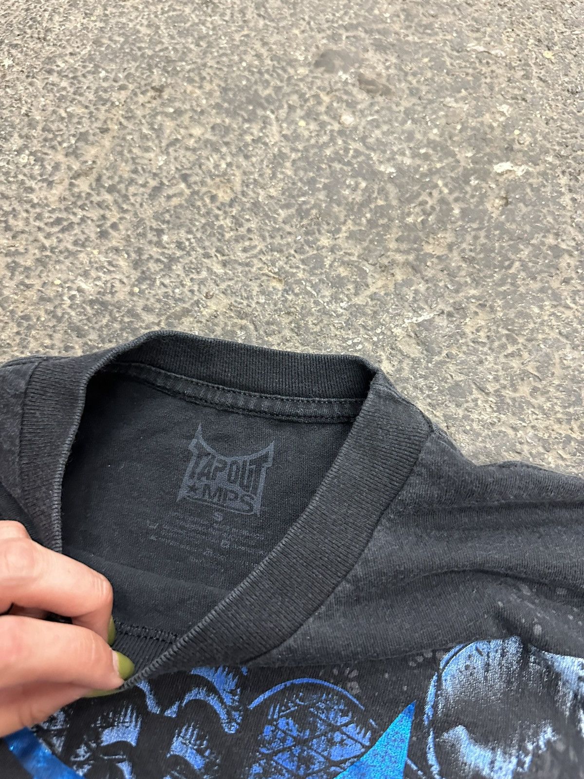 Tapout × Vintage Y2K tap out grunge shirt Size US S / EU 44-46 / 1 - 4 Thumbnail