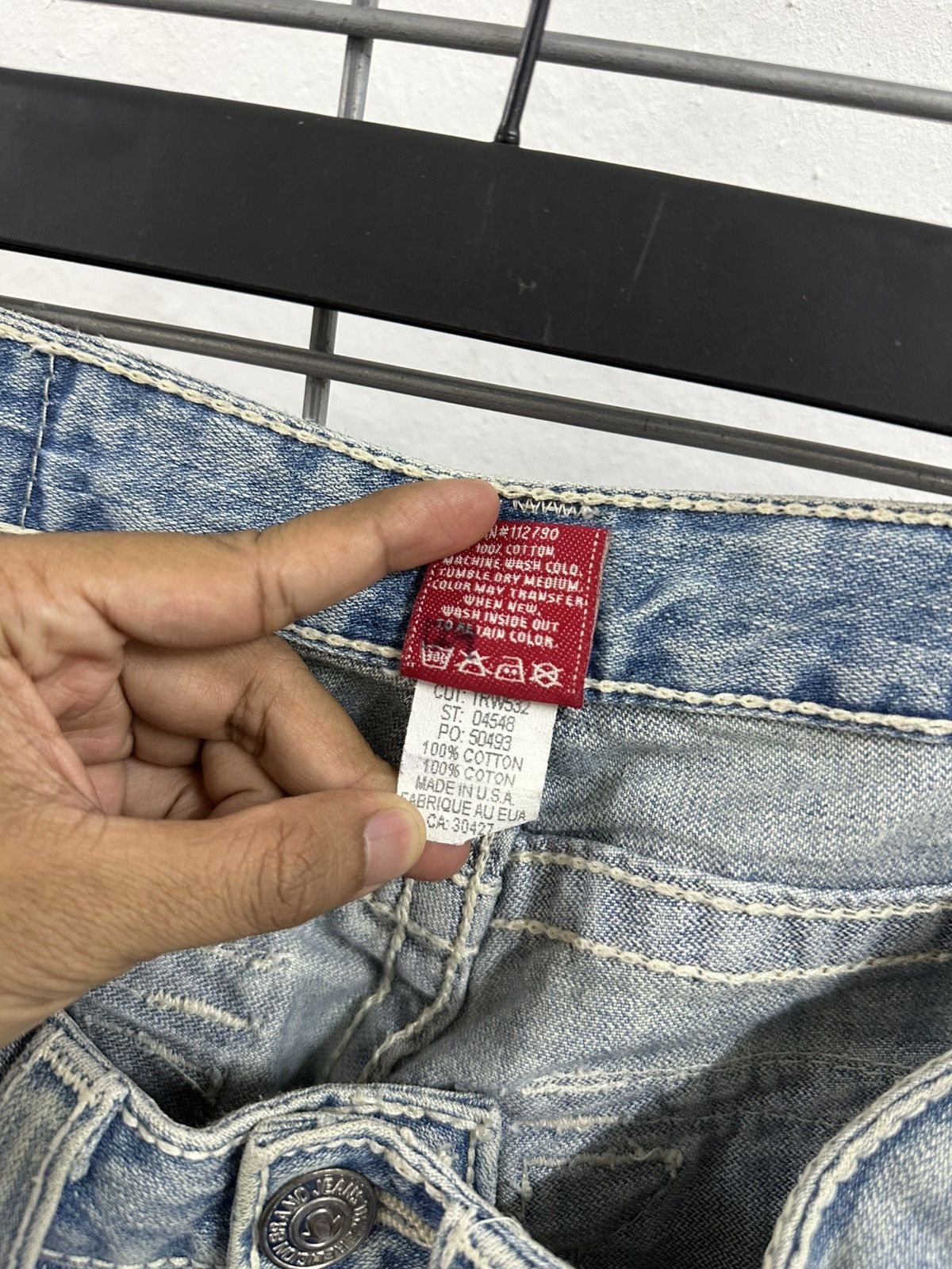 True Religion Rare And Beautiful True Religion Patch Work Flared Jeans Size 26" / US 2 / IT 38 - 18 Thumbnail