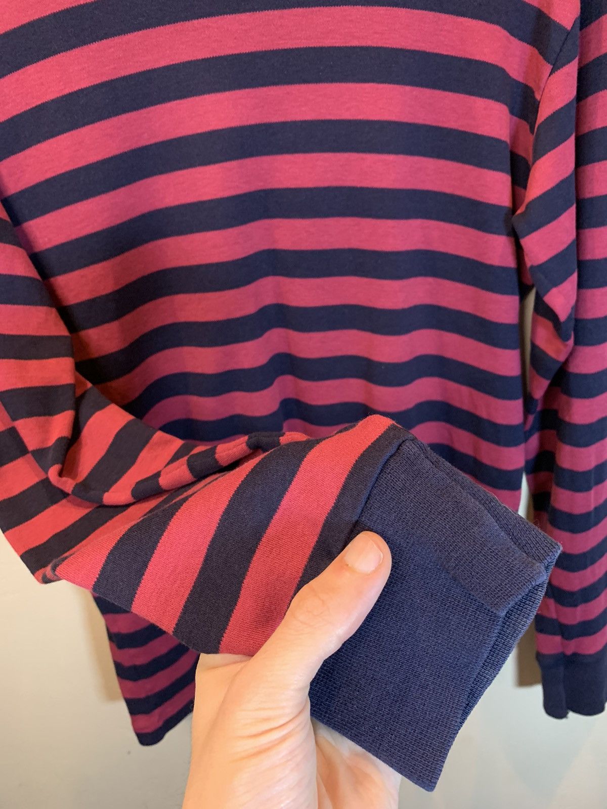 Lands' End *RARE* Vintage Land’s End Single Stitch Mock Neck LS Shirt Size US M / EU 48-50 / 2 - 4 Thumbnail