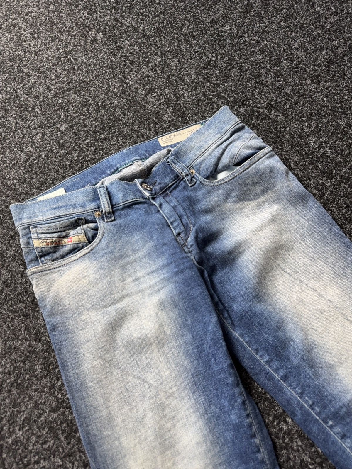 Diesel Luxury 00s Diesel Getlegg Italy Slim Skinny Jeans Italy Y2K Size 27" / US 4 / IT 40 - 6 Thumbnail