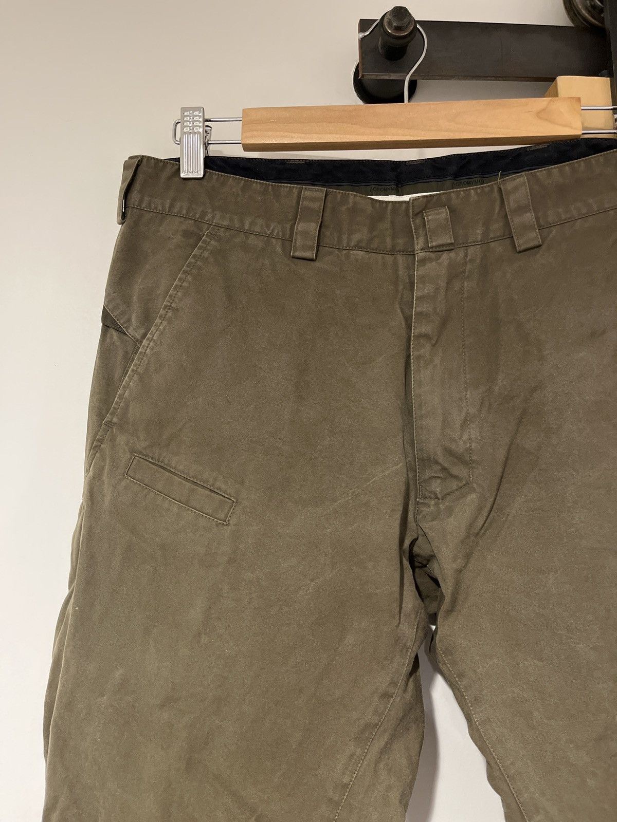 Acronym Acronym P9-S Khaki cargo pants Size US 30 / EU 46 - 2 Thumbnail