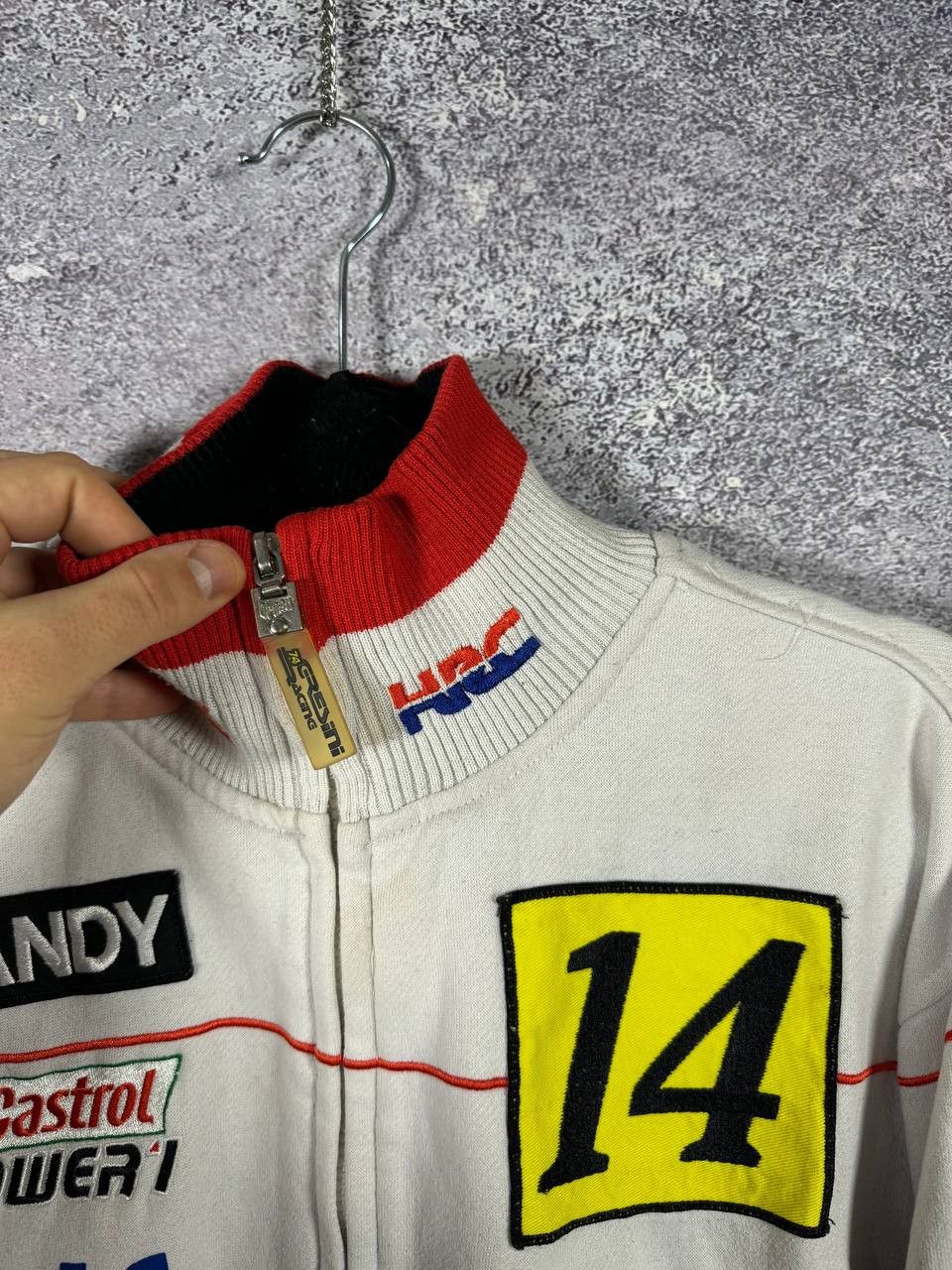Formula 1 × Honda Honda Gresini Racing Patches Zip Hooded F-1 Taem Playboy L Size US L / EU 52-54 / 3 - 9 Thumbnail