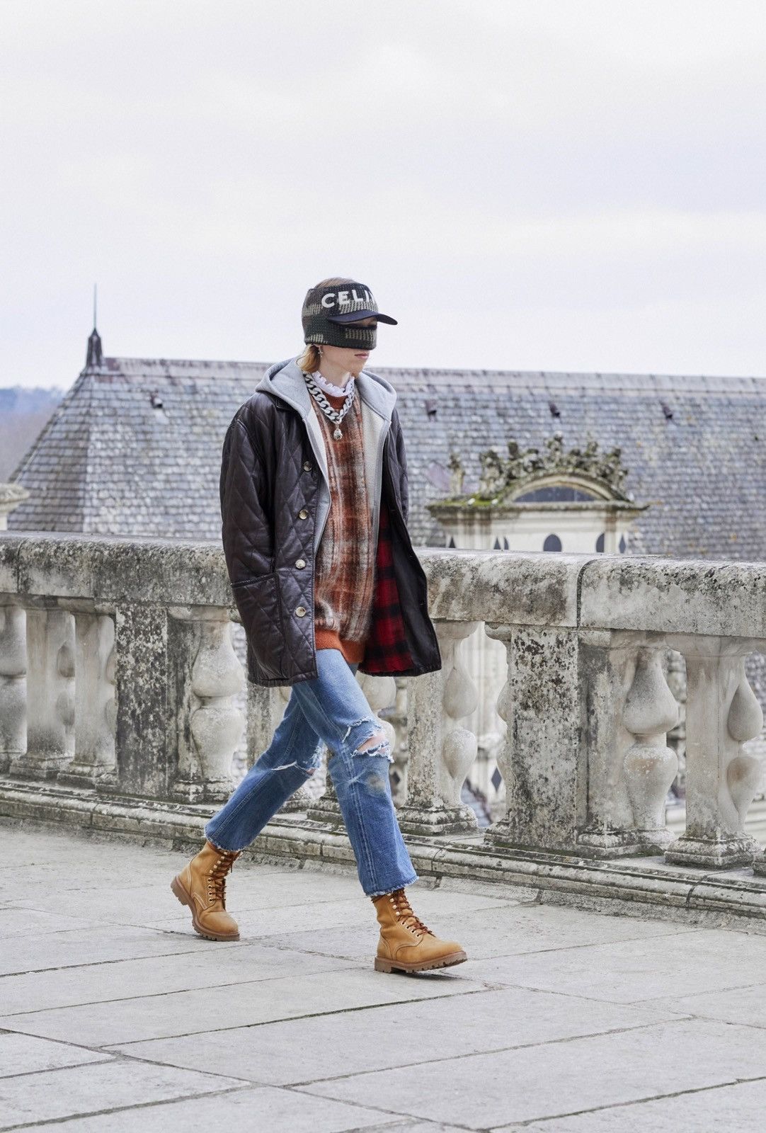 Celine × Hedi Slimane CELINE HOMME “FW21 KURT HIGH LACE-UP BOOT 35” Size US 8.5 / EU 41-42 - 11 Thumbnail