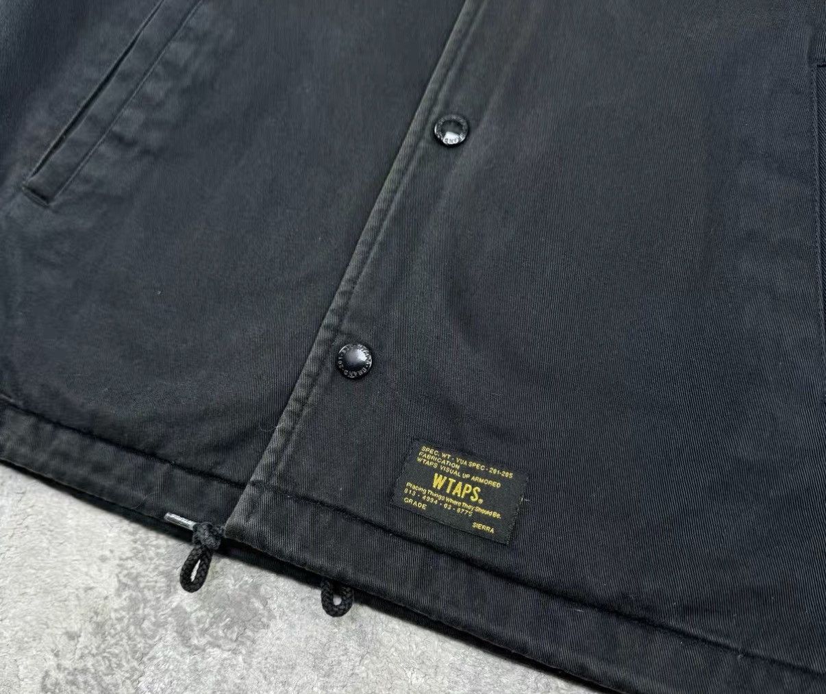 Wtaps WTAPS 17AW Jacket with Large Back Logo J16 Size US XS / EU 42 / 0 - 3 Thumbnail