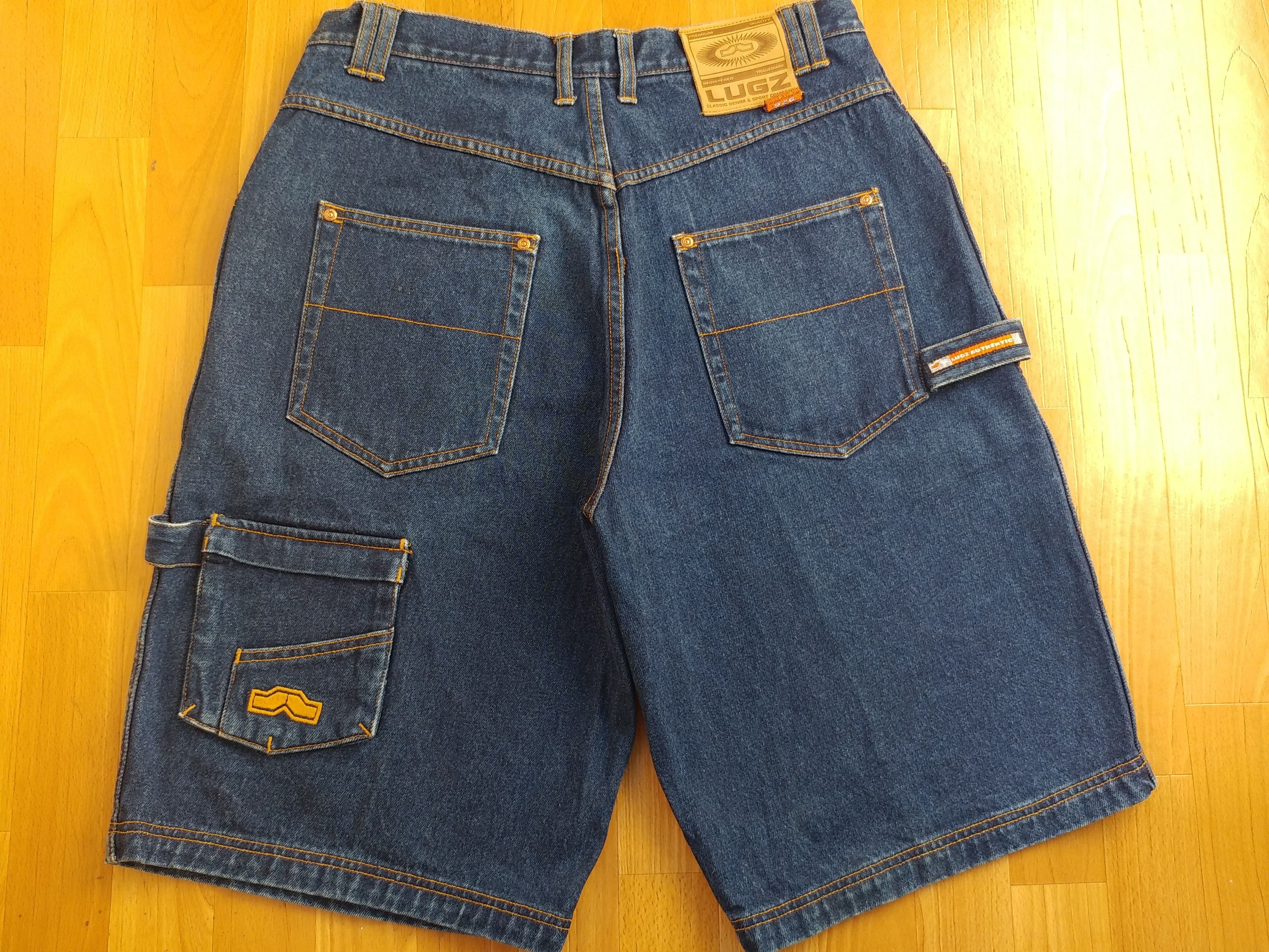 Lugz LUGZ jeans shorts, old school vintage baggy denim shorts 34 Size US 34 / EU 50 - 1 Thumbnail