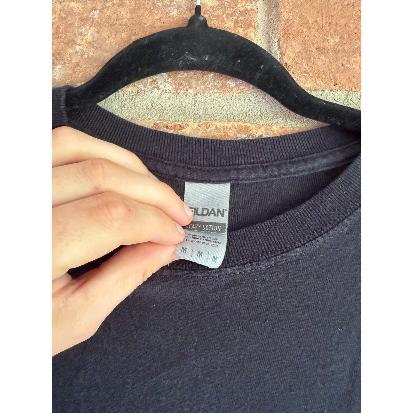 Vintage Keep The Commandments And Live Tee Black Gildan Medium Size US M / EU 48-50 / 2 - 4 Thumbnail