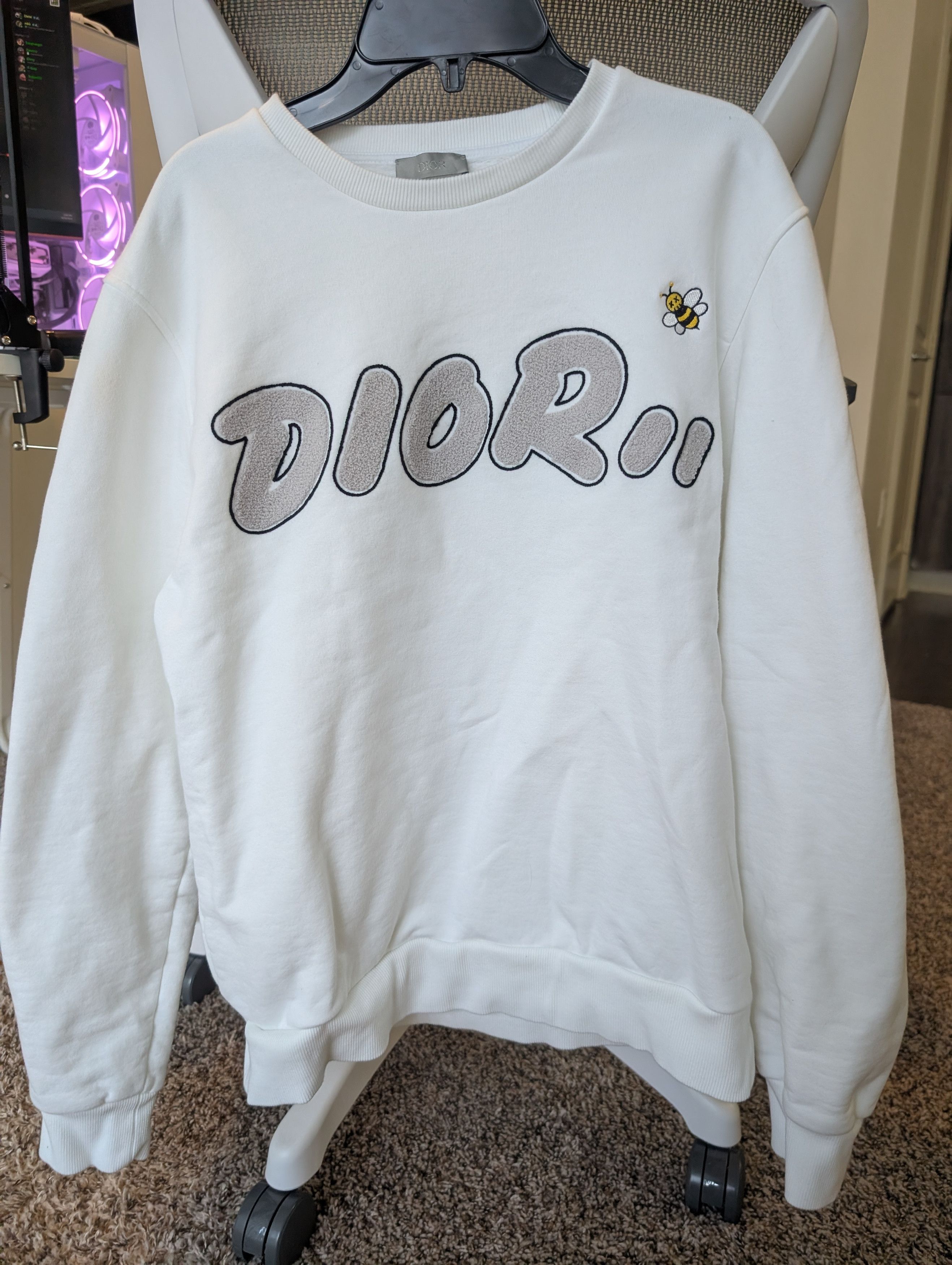 KAWS x Dior ロゴ クルーネック スウェットシャツ KAWS x Dior ロゴ クルーネック スウェットシャツ (Dior