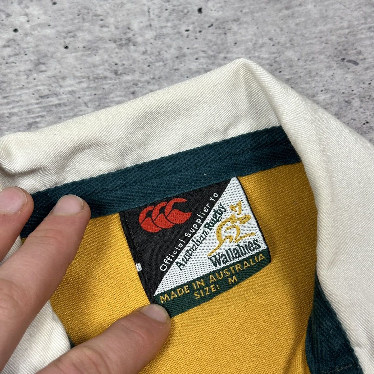 Canterbury of New Zealand Rare 00s Australia Wallabies Canterbury Rugby Union Jersey Size US M / EU 48-50 / 2 - 7 Thumbnail