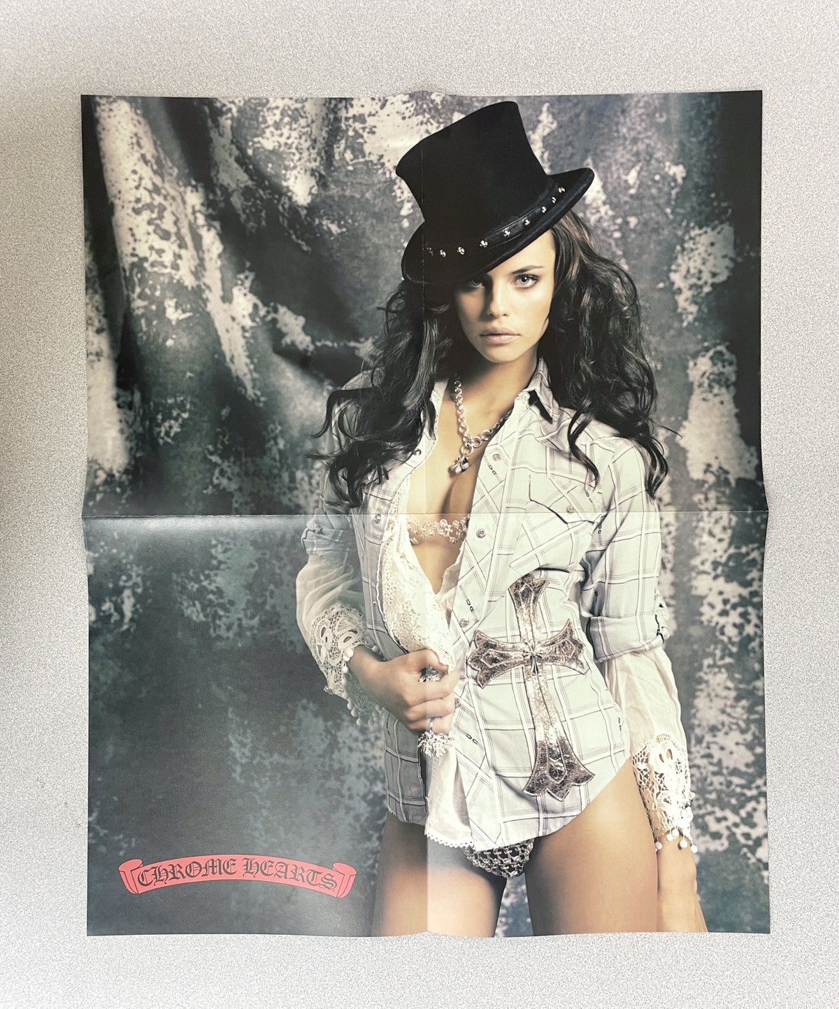 Chrome Hearts Chrome Hearts rare erotic photo 15x19 magazine Poster Size ONE SIZE - 1 Thumbnail