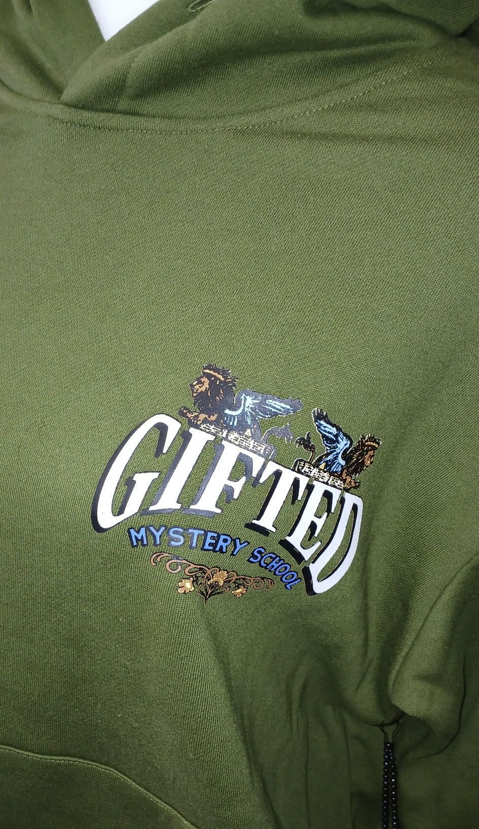 Other GIFTED LA- Mystery School Graphic Hoodie - Green & Tan Size US S / EU 44-46 / 1 - 2 Thumbnail