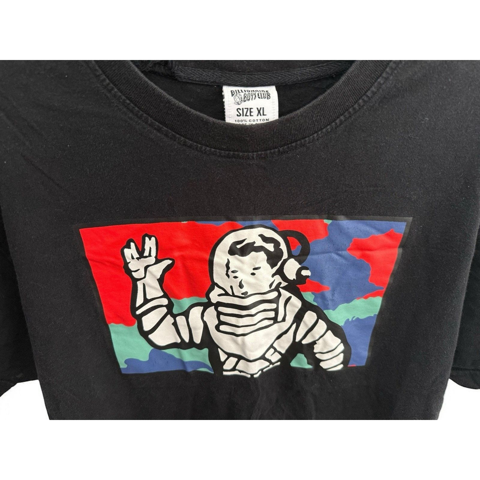 Billionaire Boys Club BILLIONAIRE BOYS CLUB XL Black Astronaut Tee | OG Streetwear Size US XL / EU 56 / 4 - 2 Thumbnail
