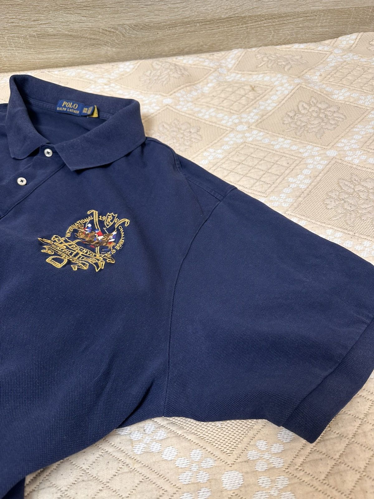 Polo Ralph Lauren 🔥 Polo Ralph Lauren Big Pony Y2K Chief Keef T Shirt Chicago Size US XXL / EU 58 / 5 - 10 Thumbnail