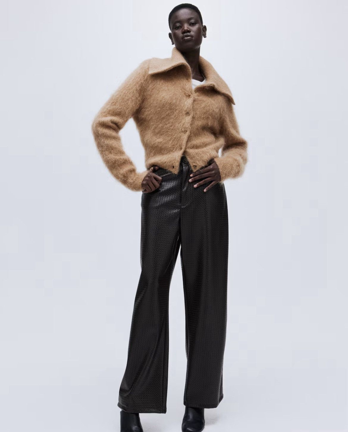 H&M H&M Mohair Wool Blend Cardigan Size S / US 4 / IT 40 - 2 Thumbnail