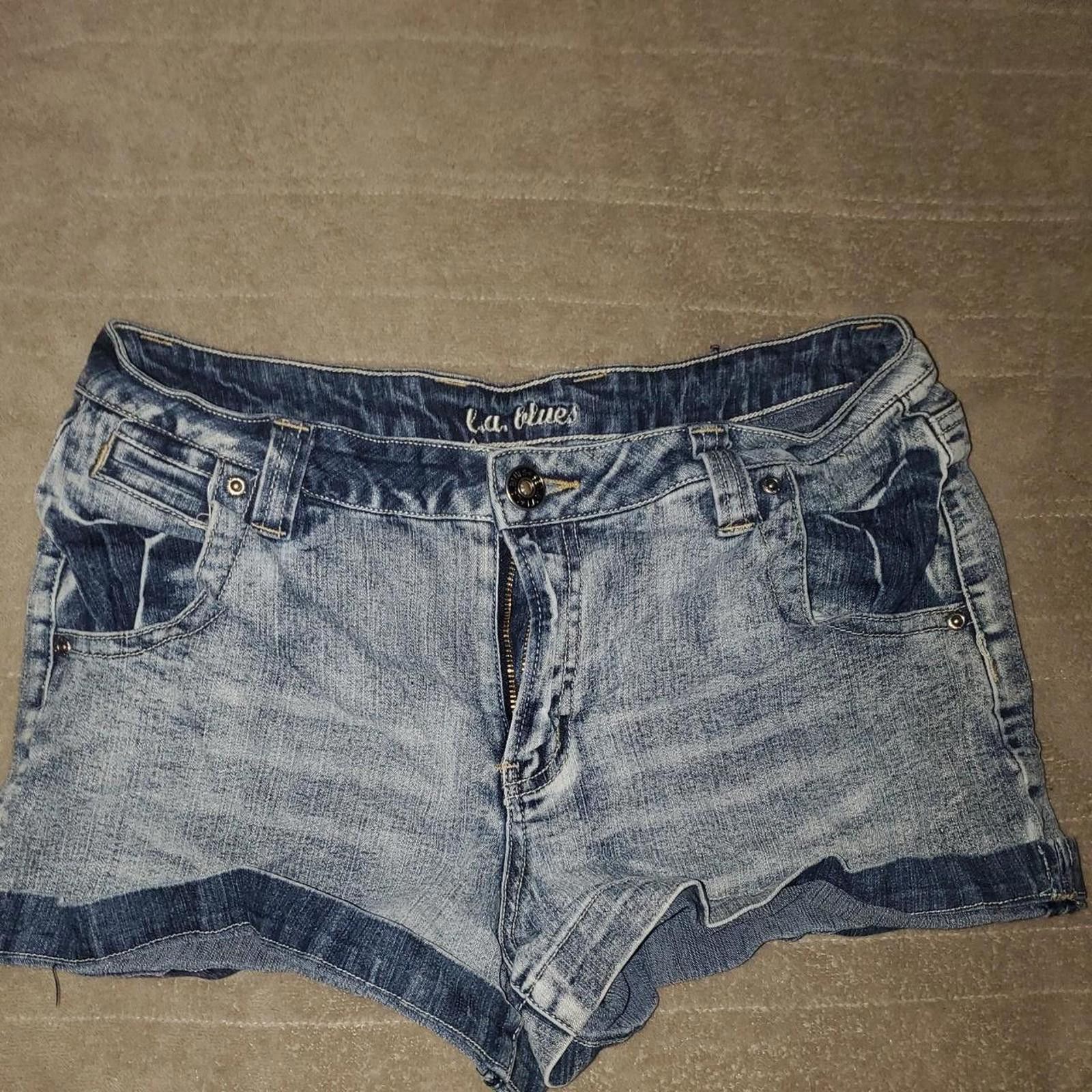 Other Women's Blue and Navy Shorts Size 34" / US 12 / IT 48 - 1 Thumbnail