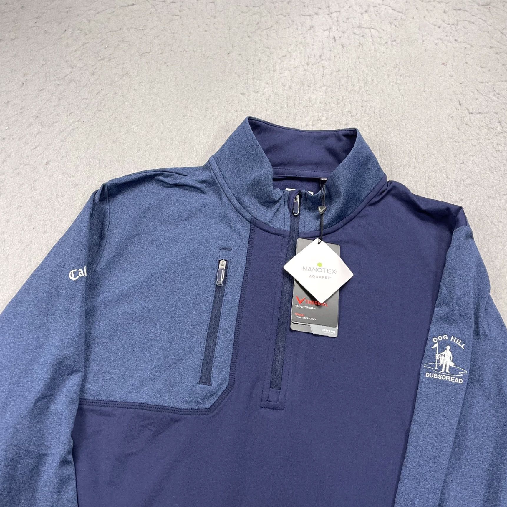Callaway Callaway Golf Jacket Mens Large Blue 1/4 Zip Logo NWT SD Size US L / EU 52-54 / 3 - 4 Thumbnail
