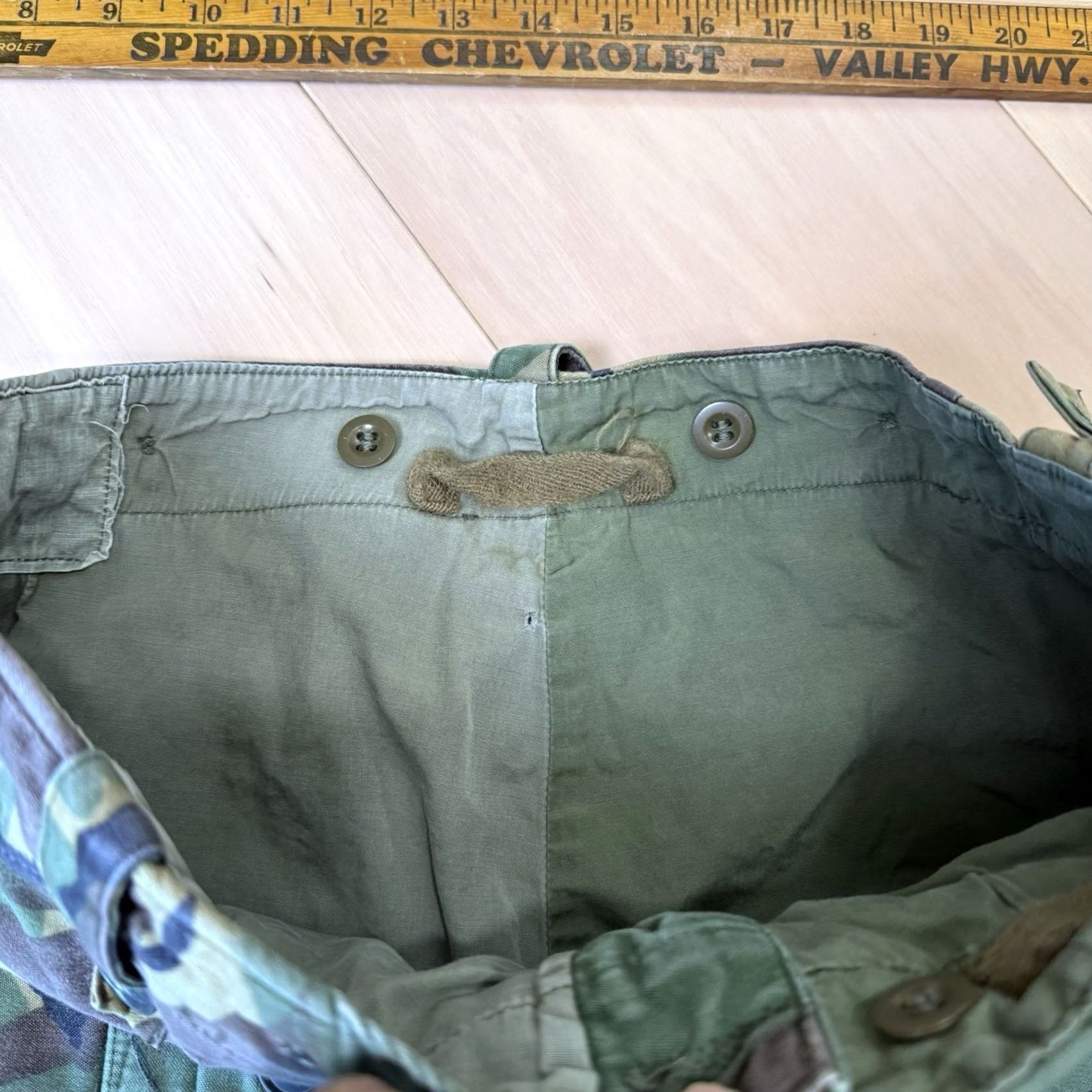 Vintage VINTAGE British Army Pants 30 Green Camouflage 70s Utility Cargo Trousers Size US 30 / EU 46 - 5 Thumbnail