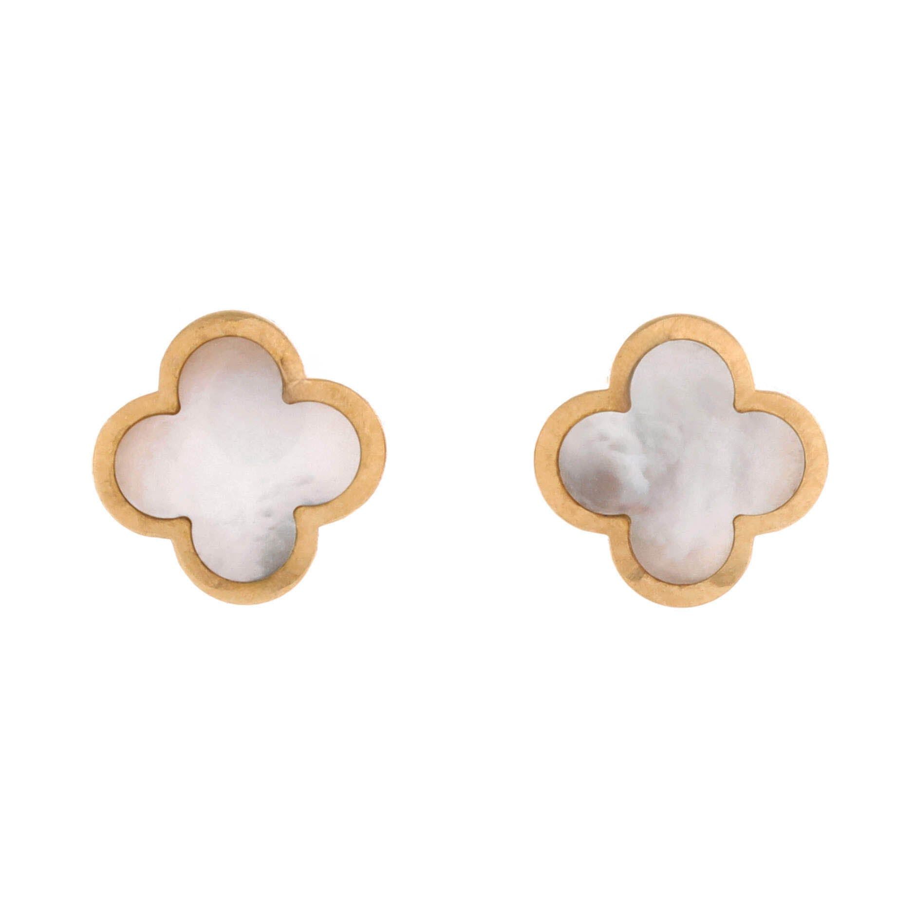 Van Cleef & Arpels Pure Alhambra Stud Earrings Size ONE SIZE - 1 Thumbnail