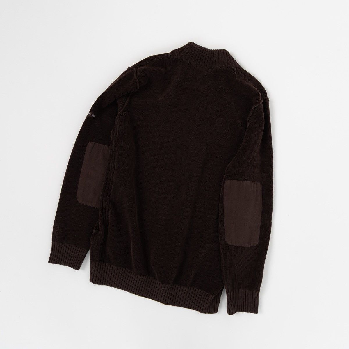 Saint James Saint James Knit Sweater Quarter Button Elbow Patch Pullover Size US M / EU 48-50 / 2 - 4 Thumbnail