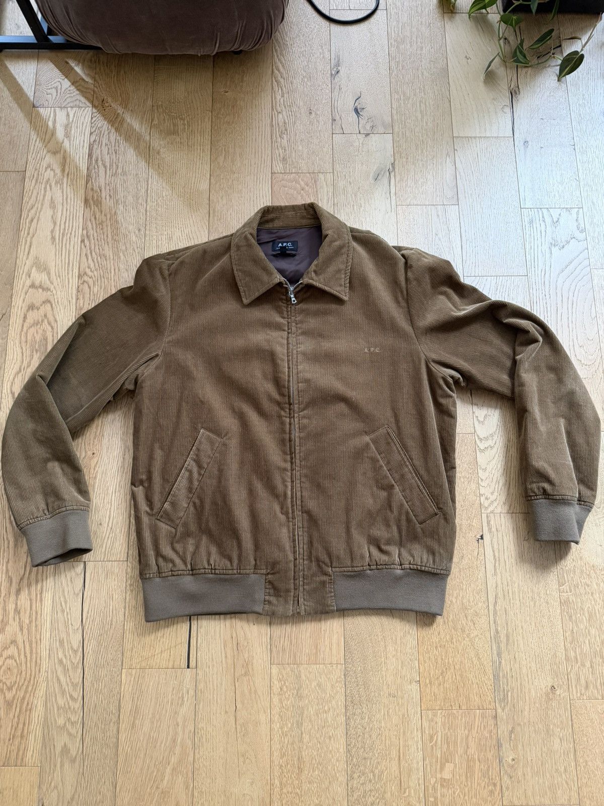 A.P.C. A.P.C. Gilles Corduroy Jacket (Brown) Size US L / EU 52-54 / 3 - 6 Thumbnail