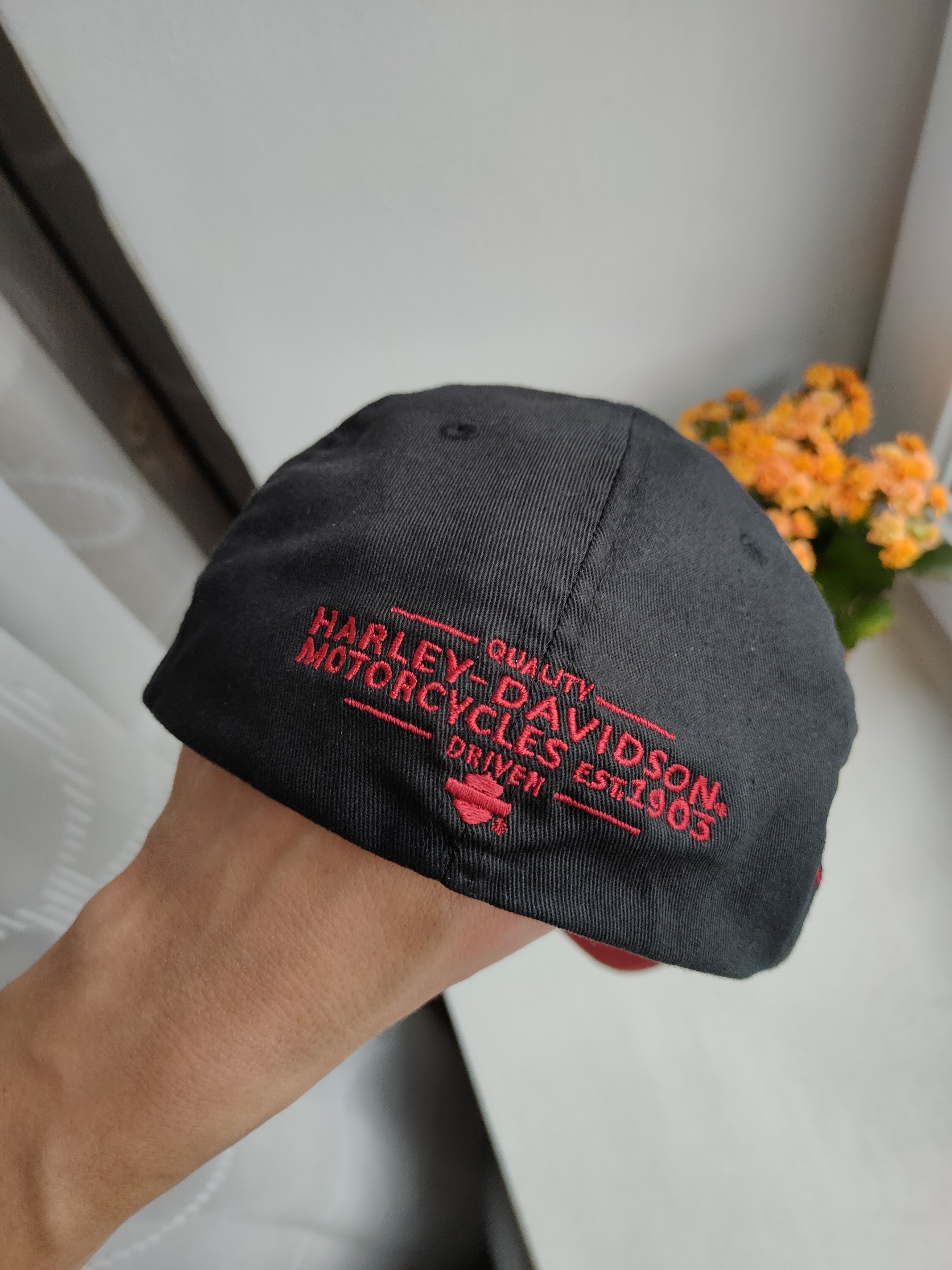 Harley Davidson Harley Davidson Cap by Flexfit band Harley Davidson hat S-M Size ONE SIZE - 5 Thumbnail