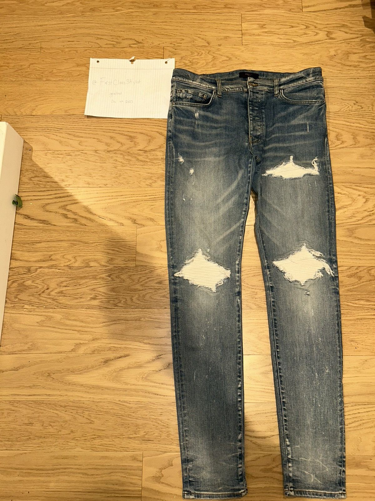 image of Amiri Denim in Blue, Men's (Size 36)