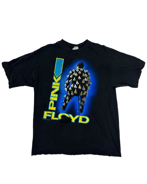 Vintage Pink Floyd 1989 Single Stitched Euro Tour Lightbulb Tee | Grailed