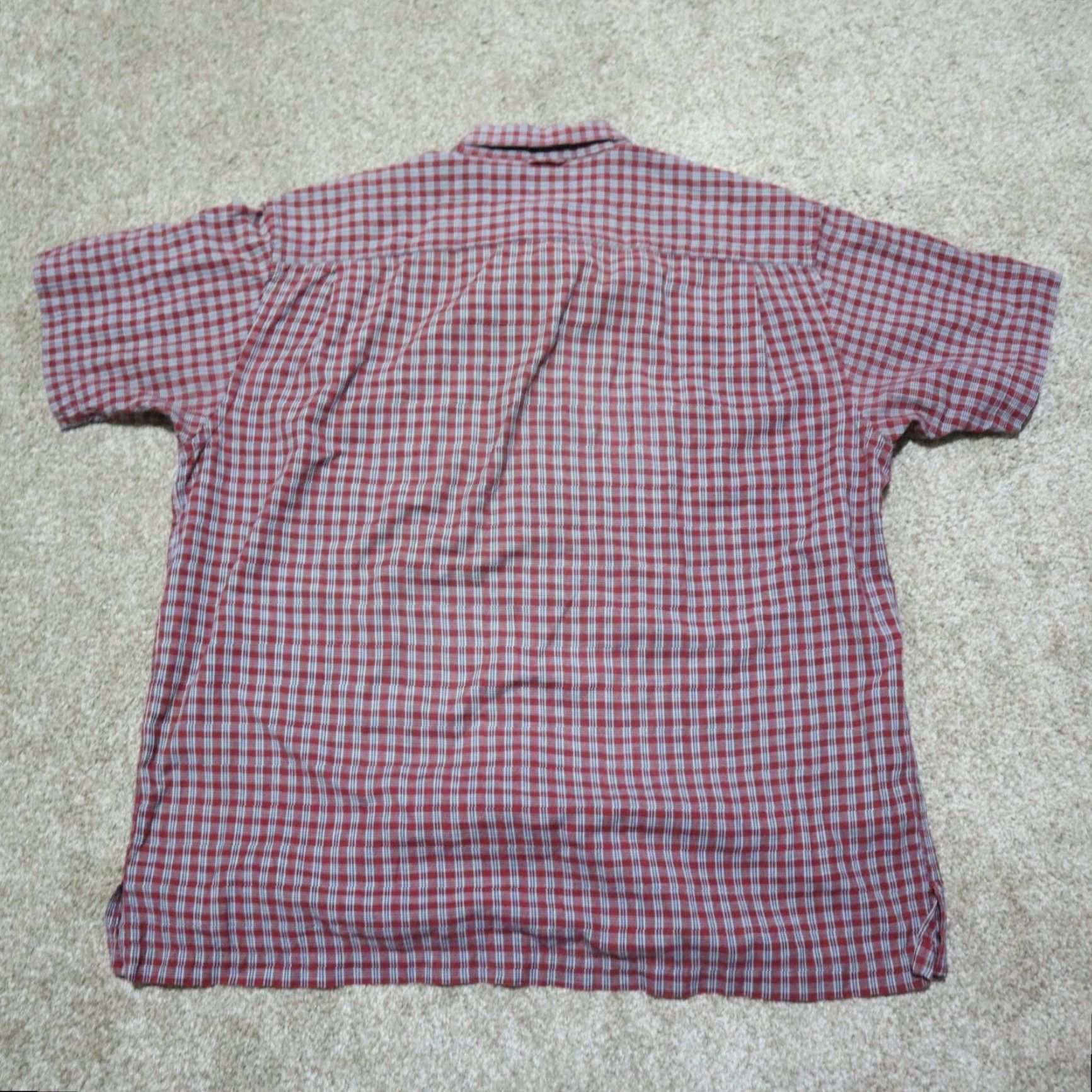 Mountain Khakis Khakis Mountain Mens Button-Up Shirt Plaid Red Outdoors Lightweight Medium Size M Regular Color Size US M / EU 48-50 / 2 - 6 Thumbnail