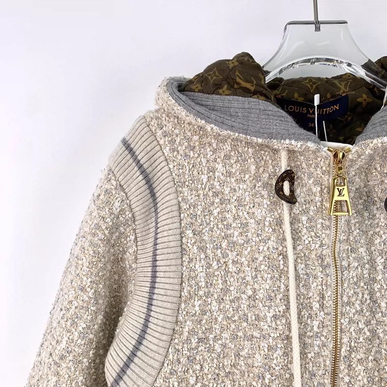 Louis Vuitton Louis Vuitton 22 color-block full-print hooded drawstring Size XXS / US 00 / IT 34 - 3 Thumbnail