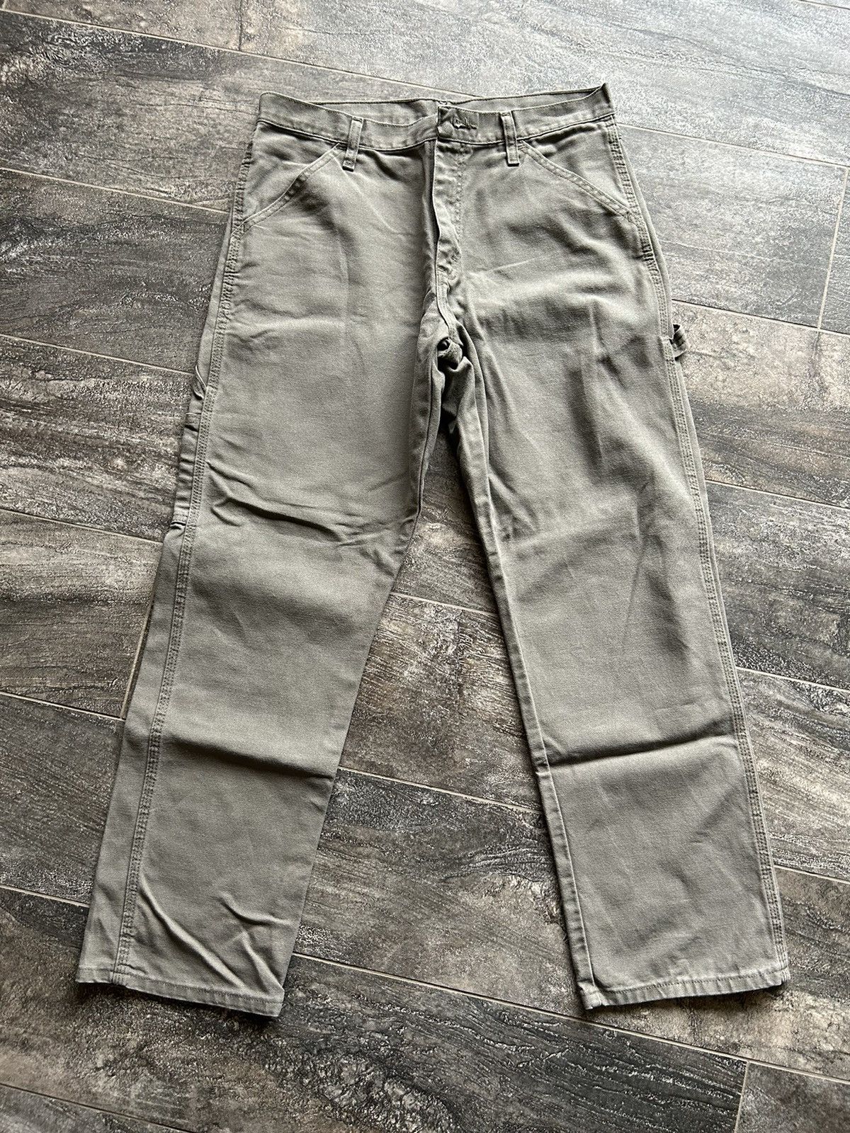 Vintage Vintage Travis Jerry Carhartt Baggy Style Carpenter Pants Size US 32 / EU 48 - 2 Thumbnail