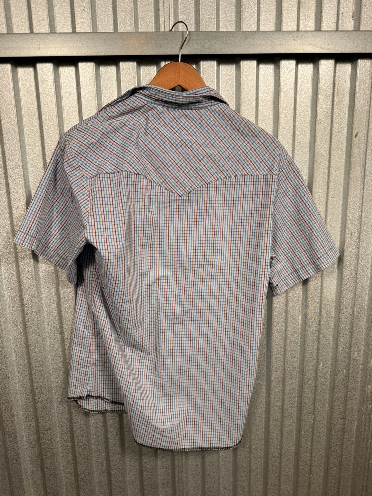 Wrangler Vintage Wrangler Pearl Snap Short Sleeve Western Button Up Size US M / EU 48-50 / 2 - 6 Thumbnail