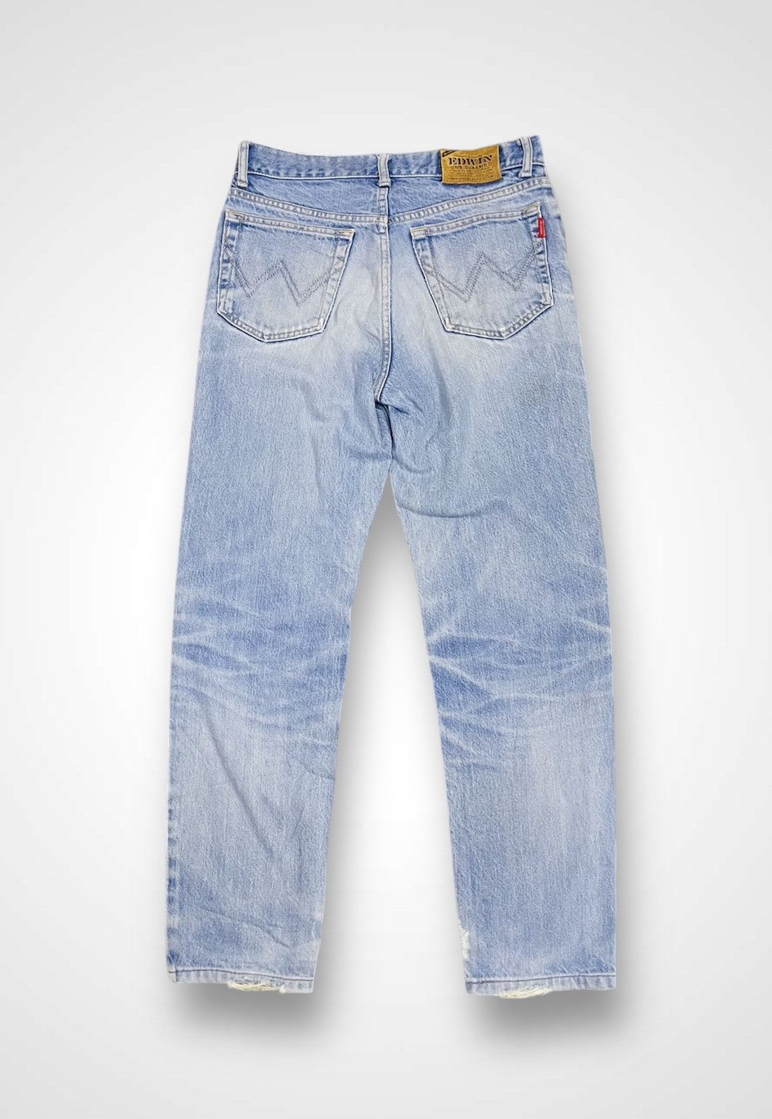 Edwin Edwin Distressed Jeans (16) Size US 30 / EU 46 - 2 Thumbnail