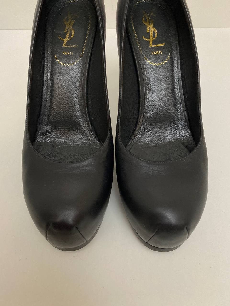 Yves Saint Laurent Yves Saint Laurent YSL Trib Too Leather High Heels Size US 6.5 / IT 36.5 - 8 Thumbnail