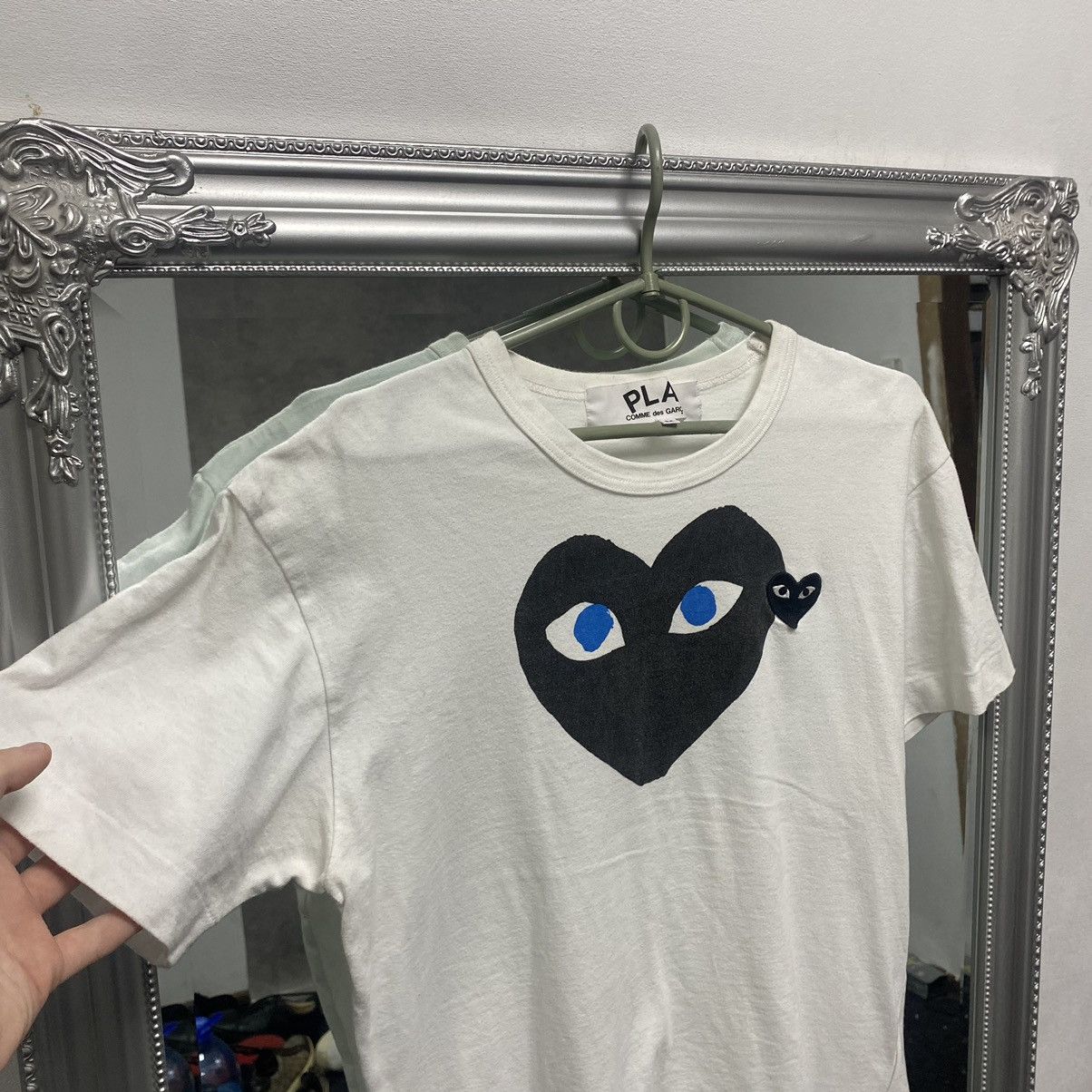Comme des Garcons CDG Comme des Garcons T-shirt Double Heart Size US M / EU 48-50 / 2 - 4 Thumbnail