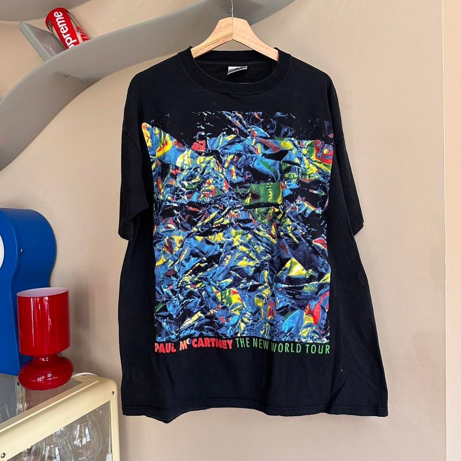 Band Tees × Vintage Vintage 1993 Paul McCartney Shirt Size US XL / EU 56 / 4 - 1 Thumbnail