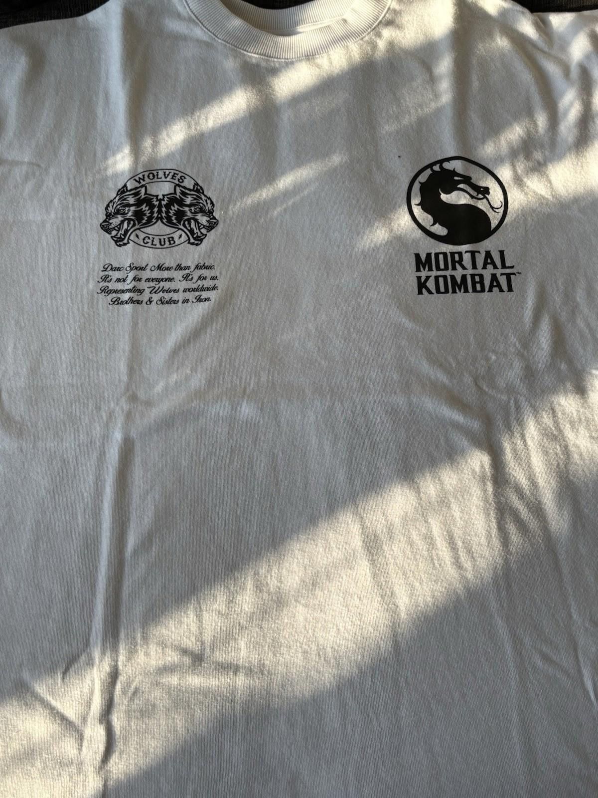 Darc Sport Darc Sport Mortal Kombat Collab Net White Tee Size US M / EU 48-50 / 2 - 9 Thumbnail