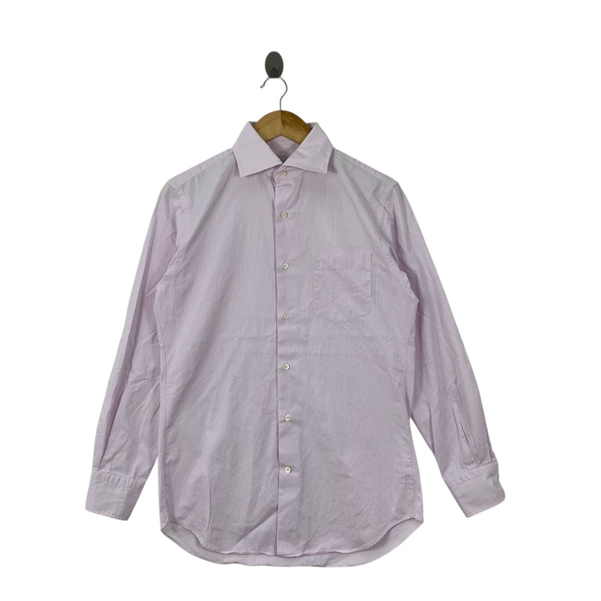 SHIPS SHIPS x COTONIFICIO ALBINI Tailoring Fit Button Ups Casual Size S / US 4 / IT 40 - 3 Thumbnail