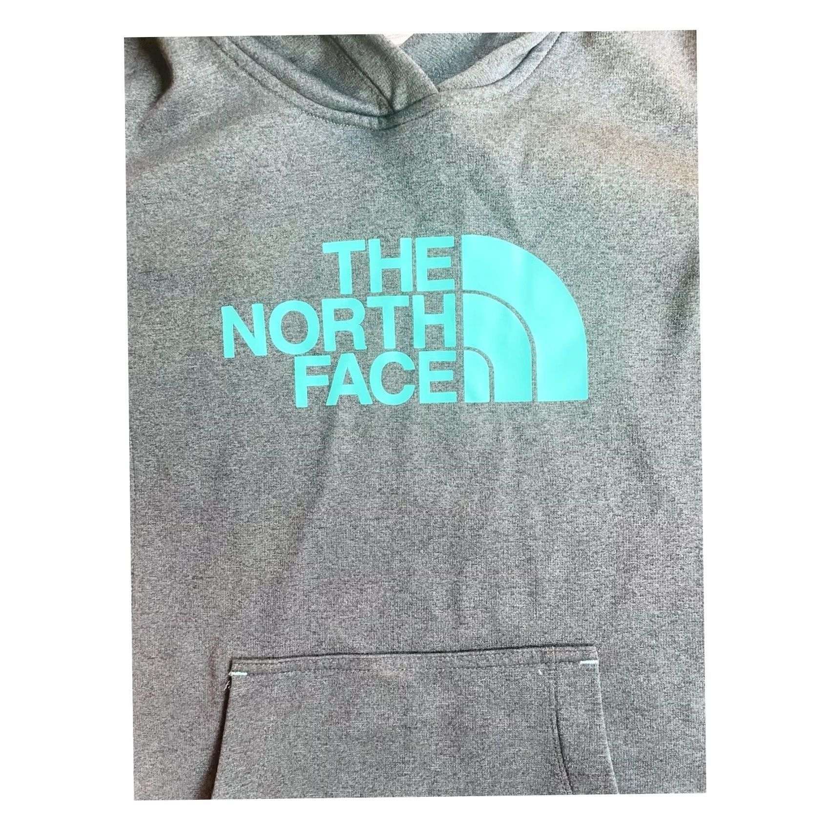 The North Face The North Face Hooded Pullover Sweater Hoodie Gray Women's Sz Small Sweatshirt Size S / US 4 / IT 40 - 4 Thumbnail