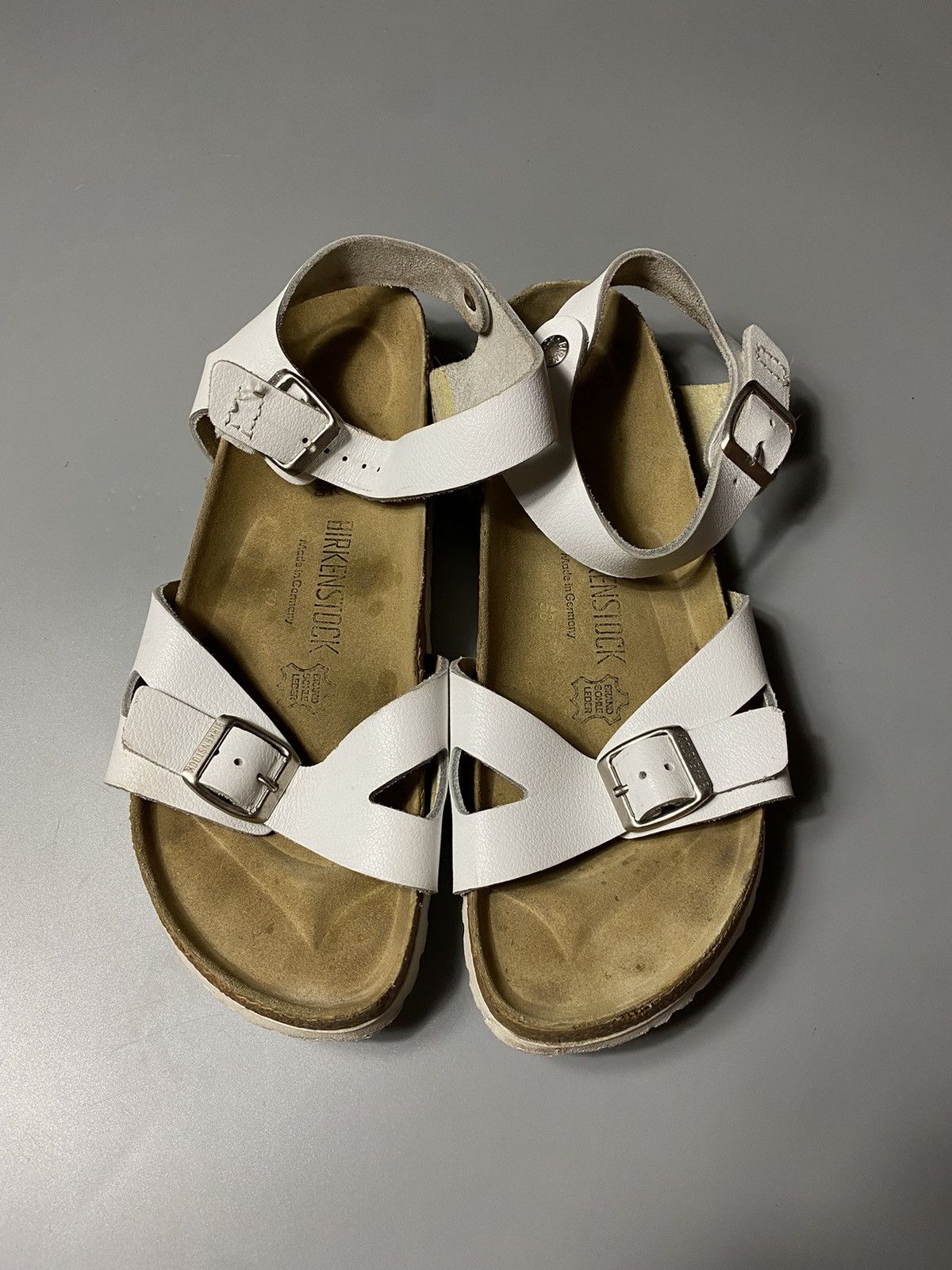Birkenstock × Vintage Birkenstock leather Germany sandals Size US 9 / EU 42 - 1 Thumbnail
