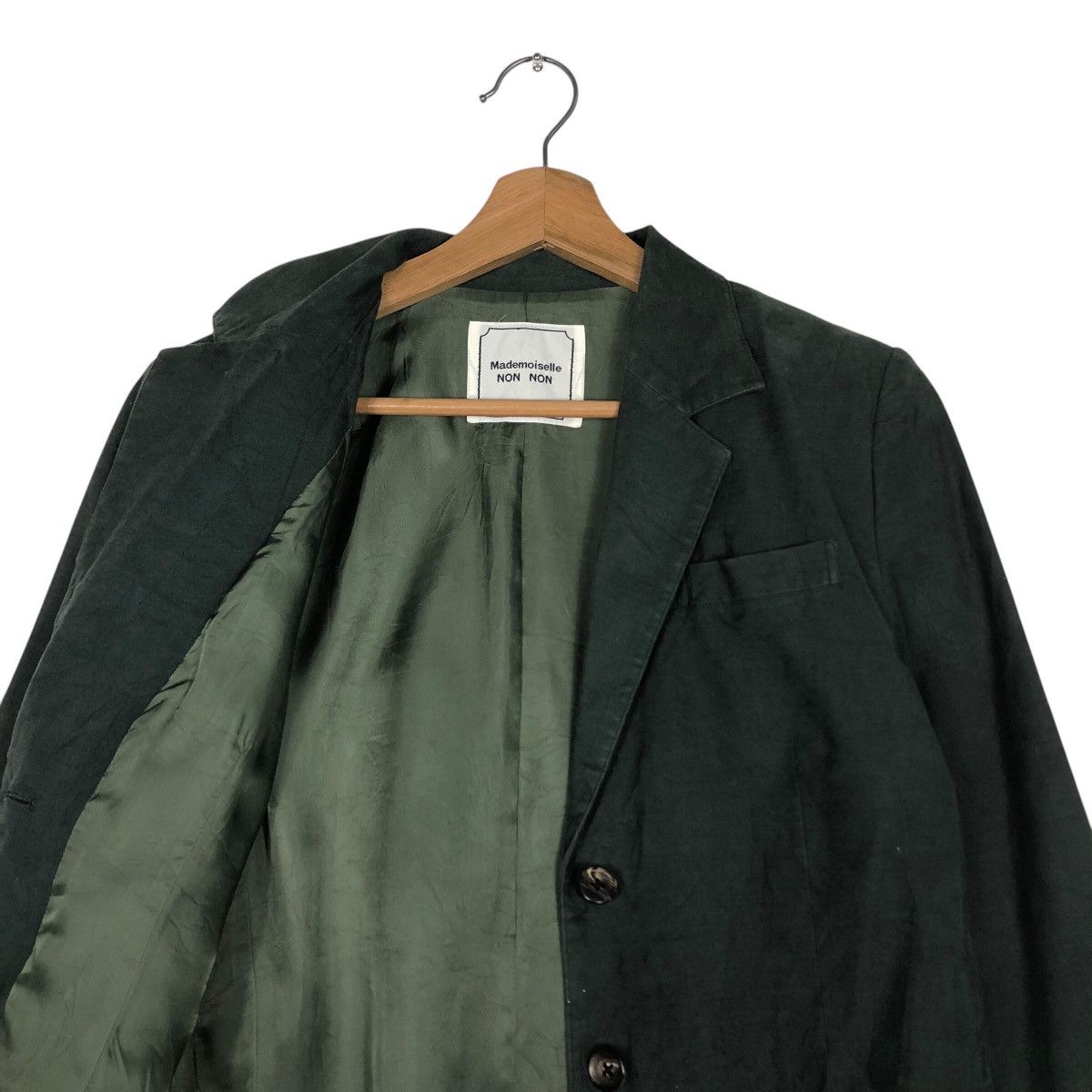 Japanese Brand 📌Vintage Cropped Chore Jacket Button Mademoiselle Non Non Size US M / EU 48-50 / 2 - 13 Thumbnail