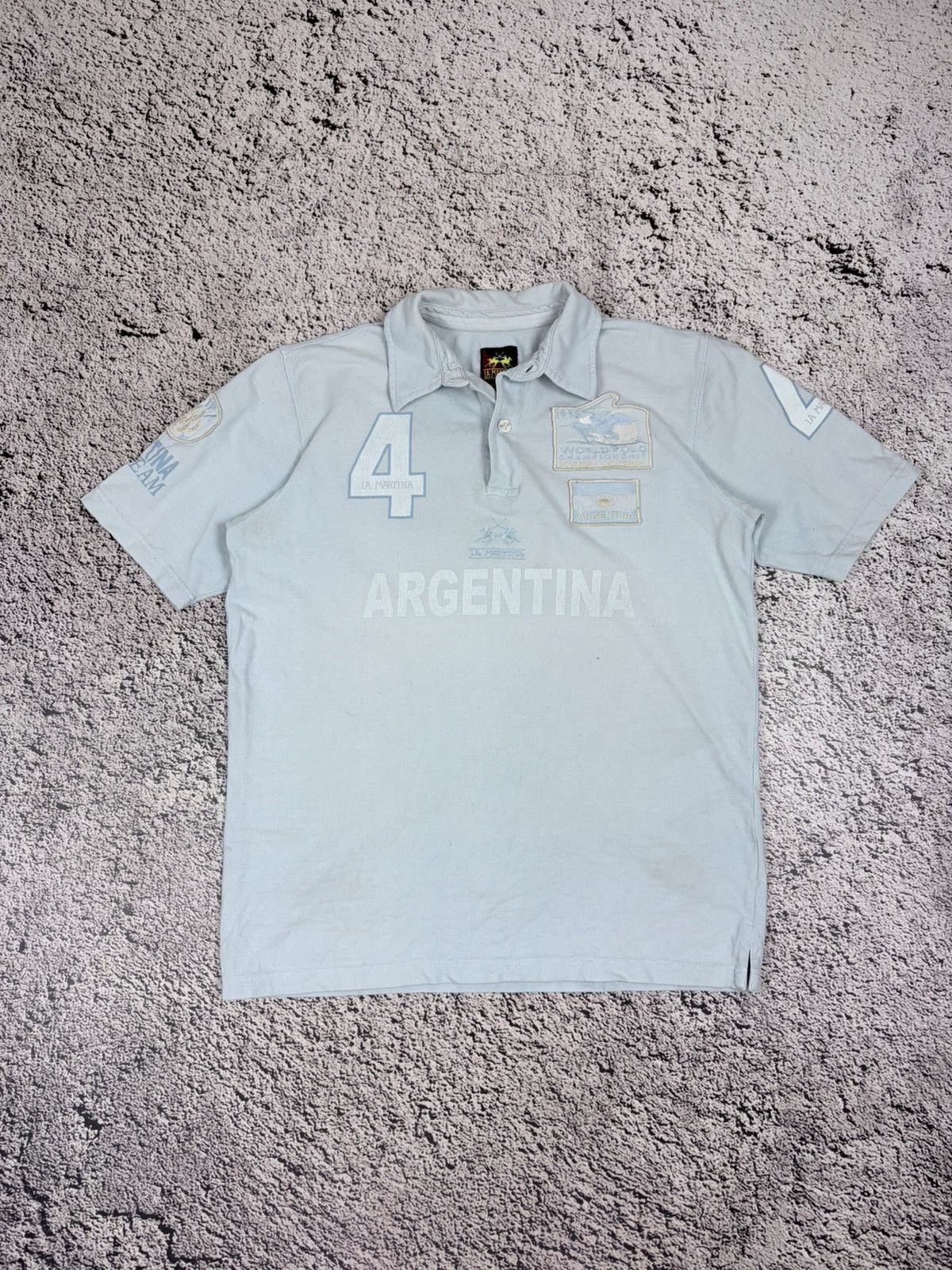 La Martina La Martina Argentina Polo Team World Championship Blue M Size US M / EU 48-50 / 2 - 1 Thumbnail