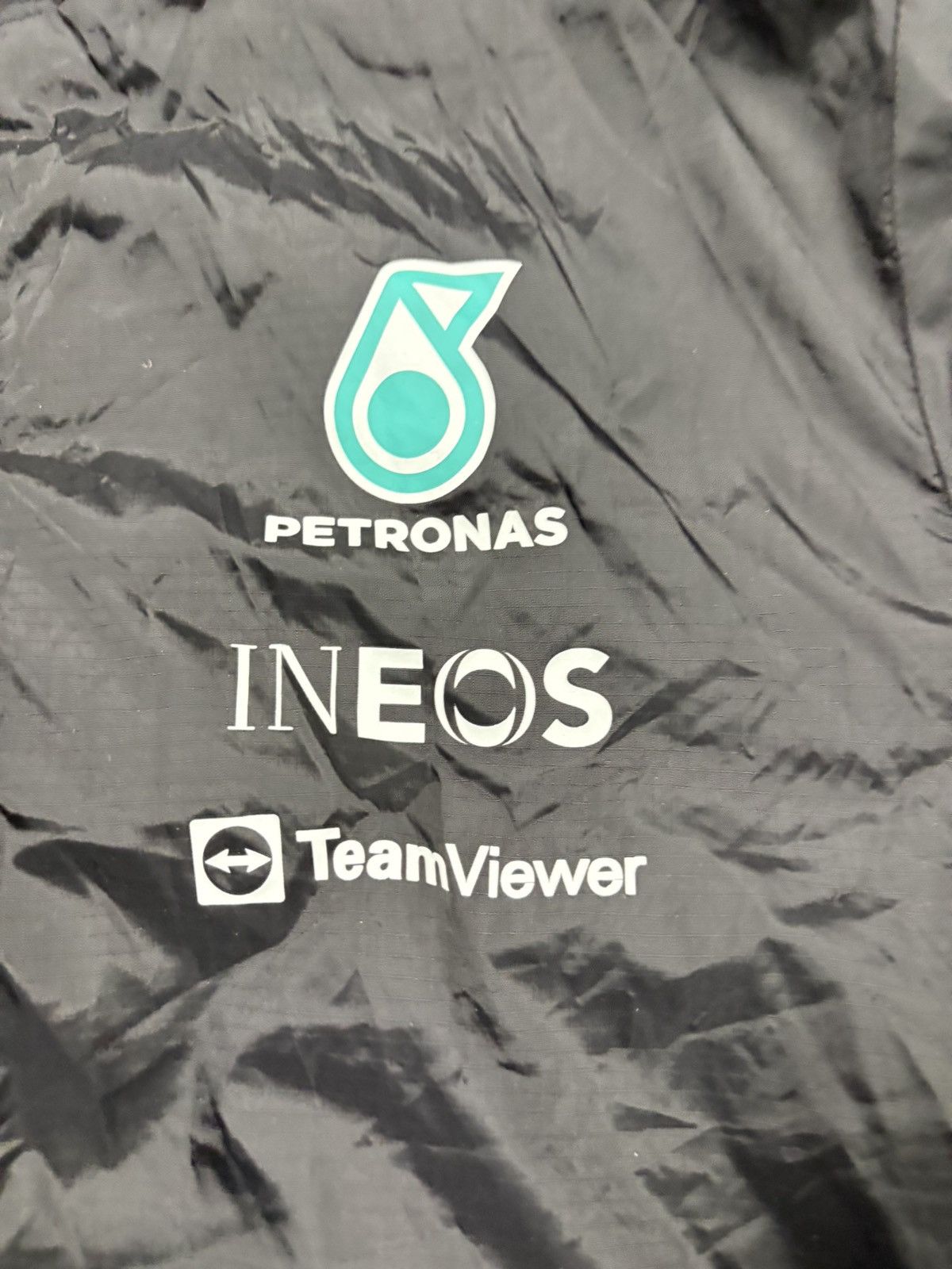 Mercedes-Benz Mercedes AMG Petronas F1 Team Jacket Black Sponsor Racing M Size US M / EU 48-50 / 2 - 6 Thumbnail