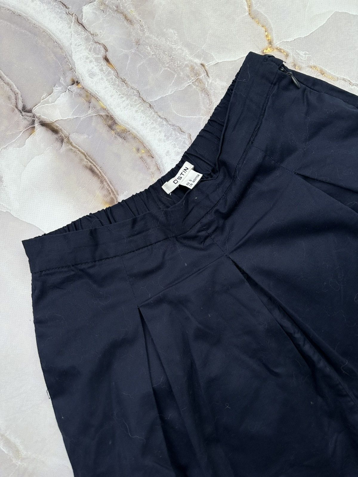 Japanese Brand Vintage Wide Cropped Pants Size 25" / US 0 / IT 36 - 2 Thumbnail