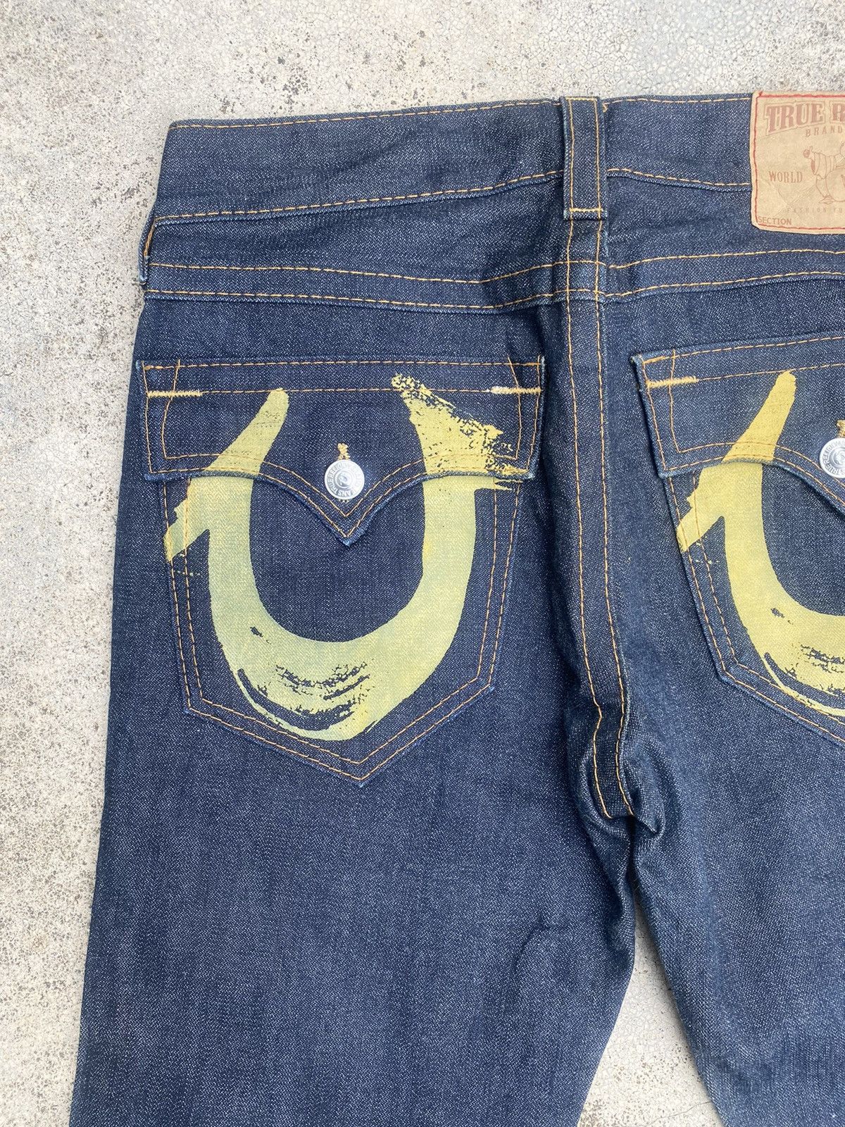 If Six Was Nine × Japanese Brand × True Religion Flare Jeans True Religion Like New Bootcut Size US 33 - 21 Thumbnail