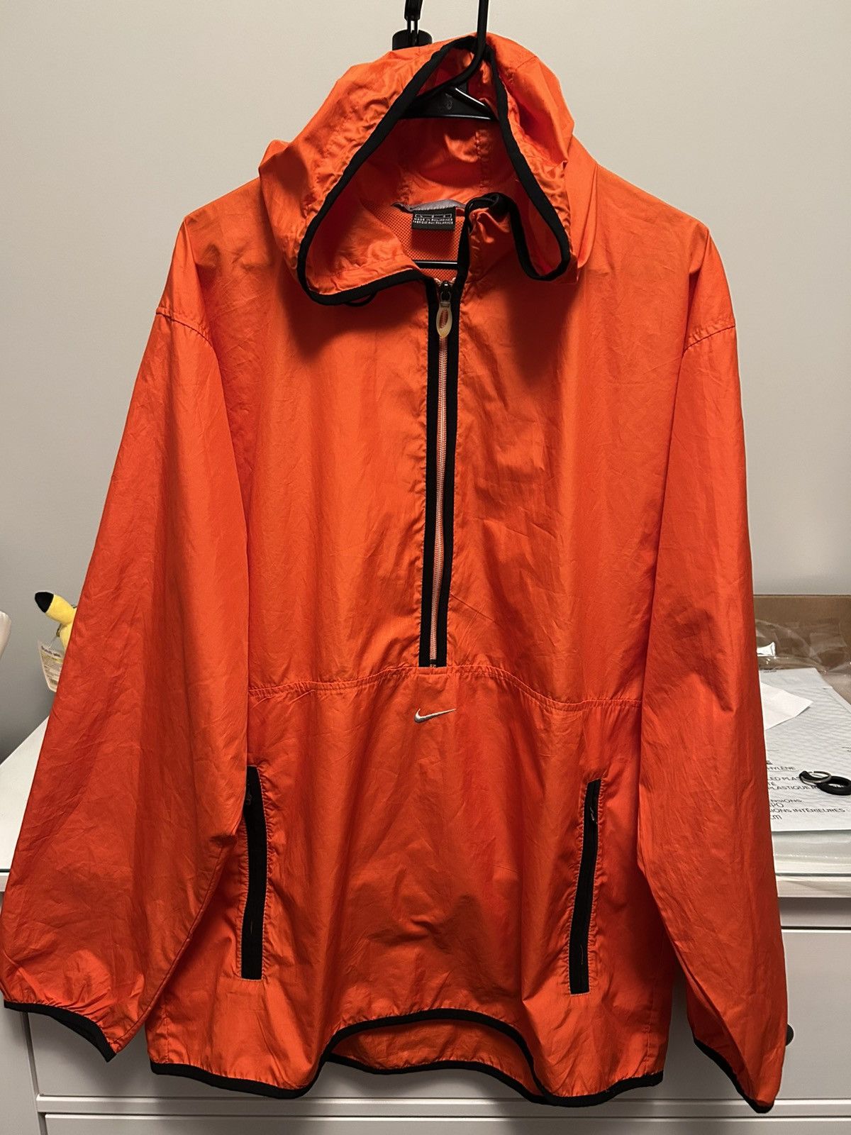 Nike Vintage Nike Half Zip Pullover Jacket Size US L / EU 52-54 / 3 - 1 Thumbnail