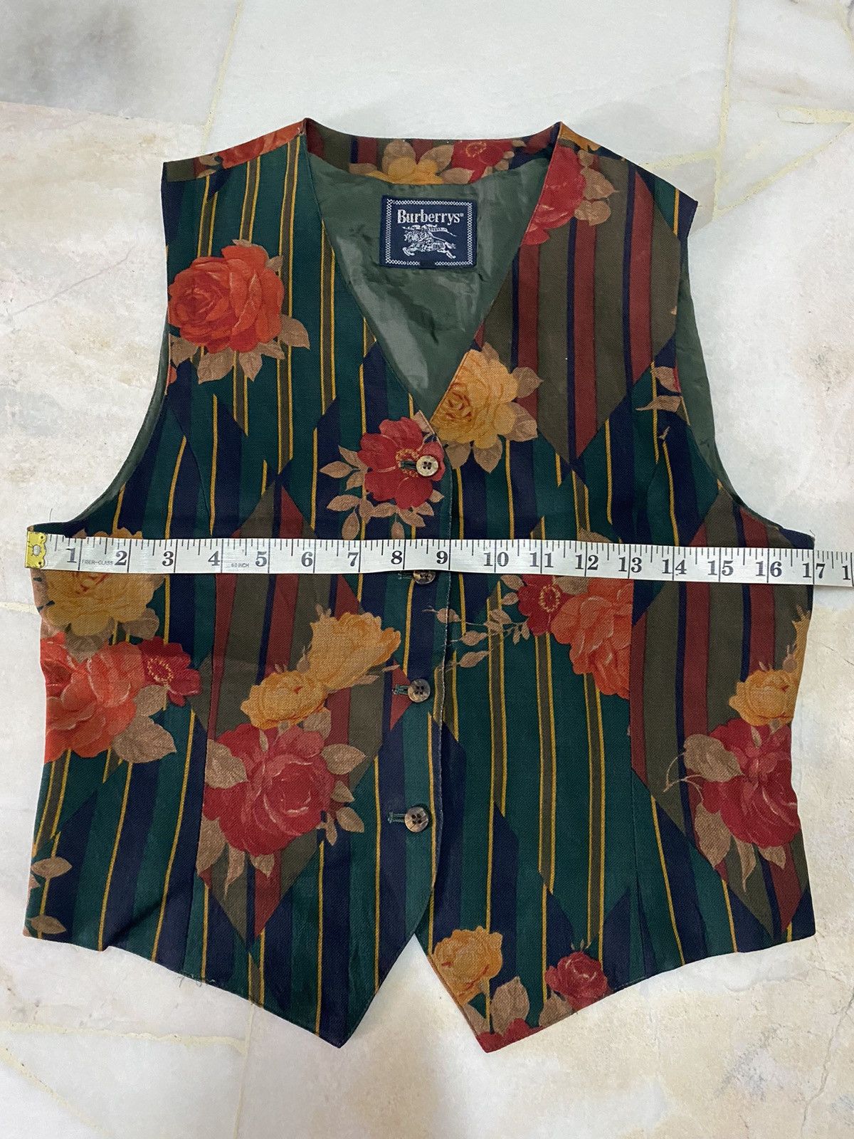 Burberry Vintage 90s Burberrys Flower Size S / US 4 / IT 40 - 8 Thumbnail