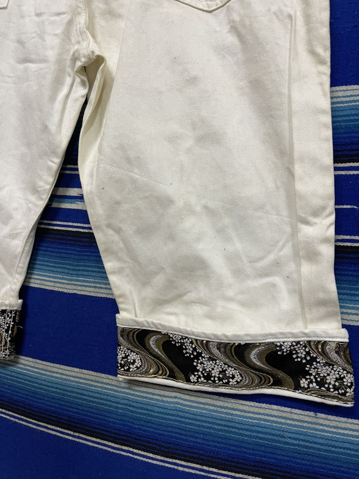 Japanese Brand × Vintage 🔥Vintage Karakuri Temashi Jorts Embroidery Dragon Size US 38 / EU 54 - 10 Thumbnail