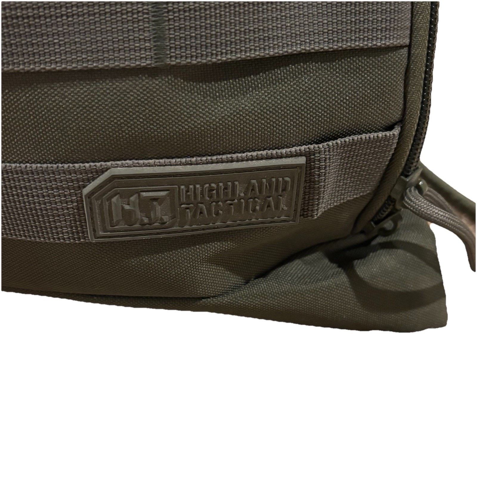 Highland Highland Tactical Drawstring Back Pack MOLLE Webbing Green Size ONE SIZE - 7 Thumbnail