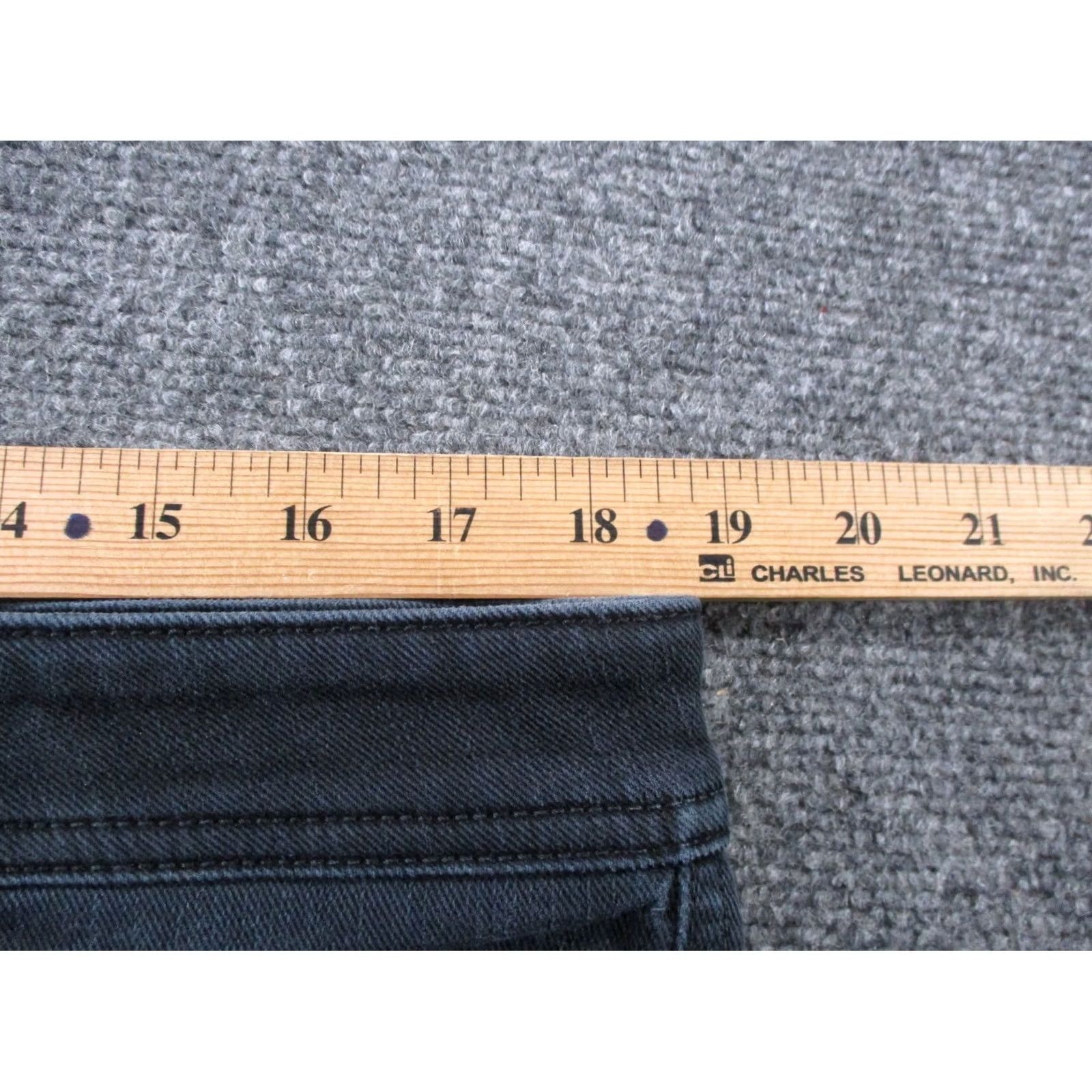 Diesel Diesel Jeans Straight 5-Pocket Regular 38 Black Denim Mens Vintage No 38x30 Grunge Stretch Button Zip Size US 38 / EU 54 - 6 Thumbnail