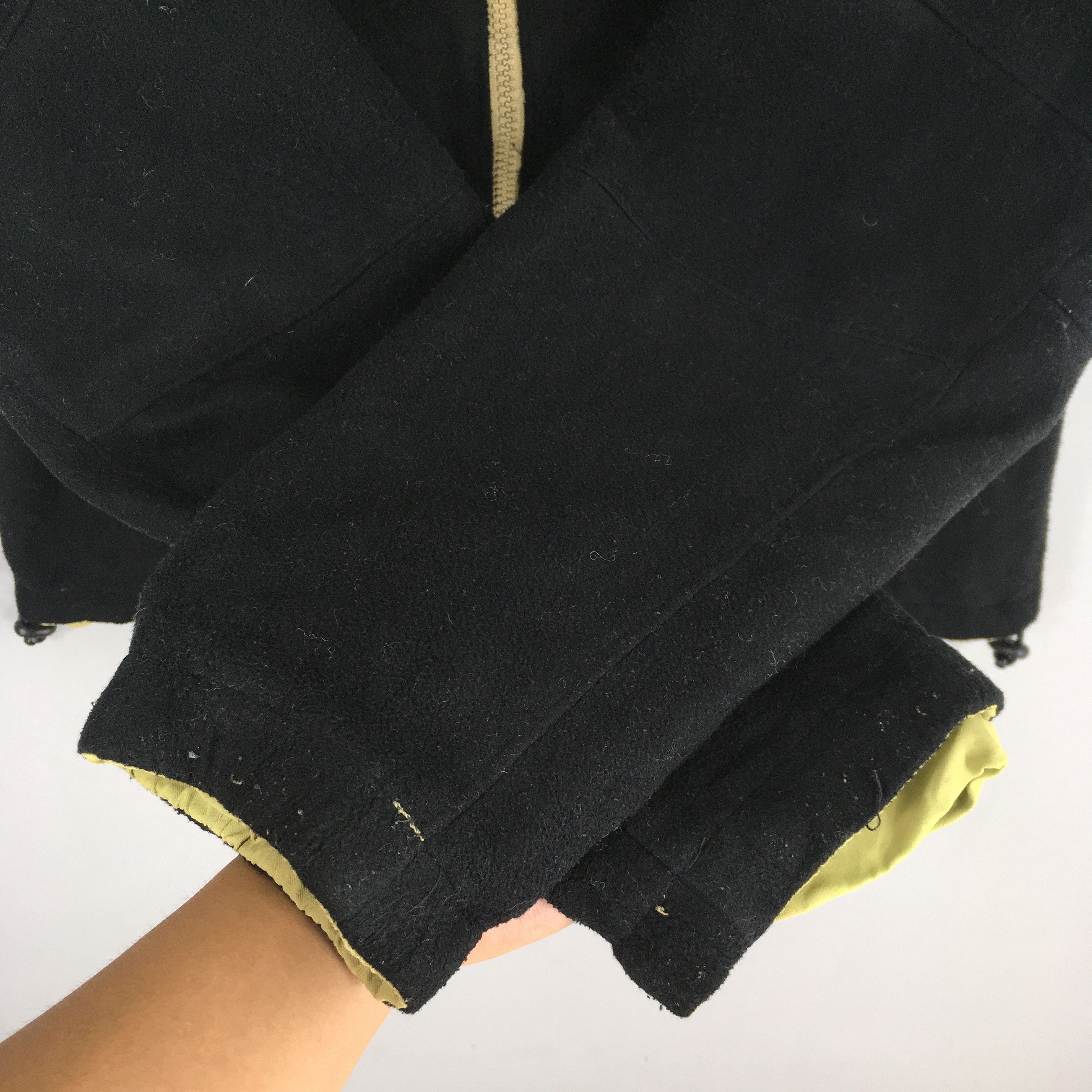 Vintage Tommy Hilfiger Hoodie Black Reversible Jacket Medium